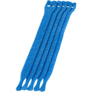 Kabel-Klettverschlüsse, blau, 10 Stück Kabel-Klettverschlüsse, blau, 10 Stück
