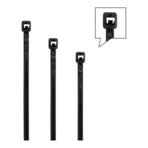 Kabelbinderset 350-tlg.PA schwarz/UV-stabil Kabelbinderset 350-tlg.PA schwarz/UV-stabil