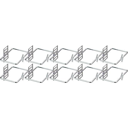 Kabelführungsbügel, verzinkt, aus Rundstahl, B 112 x T 82 mm, 10 Stück