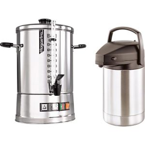 Kaffeeautomat Hogastra® CNS 100 + Pump-Isolierkanne, gratis Kaffeeautomat Hogastra® CNS 100 + Pump-Isolierkanne, gratis