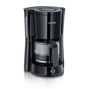 Kaffeemaschine Severin KA 4815, 1000 W, für bis zu 10 Tassen, Abschaltautomatik, Tropfverschluss, Wasserstandsanzeige, mit Glaskanne, schwarz Kaffeemaschine Severin KA 4815, 1000 W, für bis zu 10 Tassen, Abschaltautomatik, Tropfverschluss, Wasserstandsanzeige, mit Glaskanne, schwarz