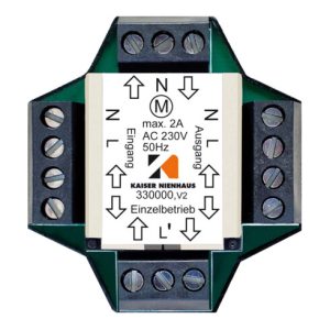 Kaiser Nienhaus Mehrfachsteuerrelais EB 230V f. 2 Motoren 330000