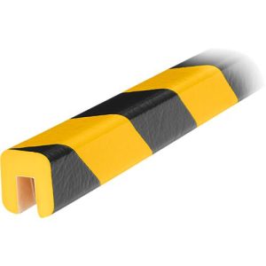Kantenschutzprofil Typ G, 1-m-Stück, gelb/schwarz Kantenschutzprofil Typ G, 1-m-Stück, gelb/schwarz