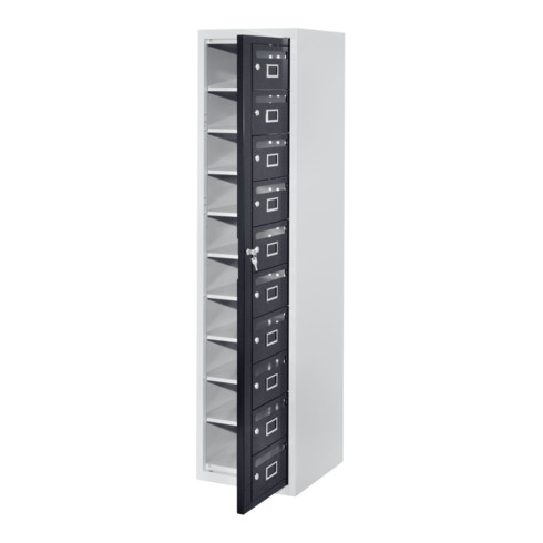 Kappes Postverteilerschrank ErgoPlus 10 Fächer RAL 7035/7016