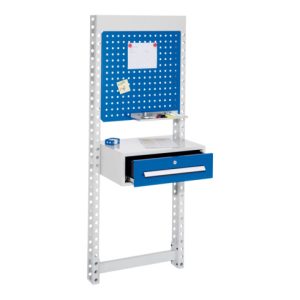 Kappes Steharbeitsplatz ErgoPlus H1770 RAL 7035 Wandmodul einseitig Kappes Steharbeitsplatz ErgoPlus H1770 RAL 7035 Wandmodul einseitig
