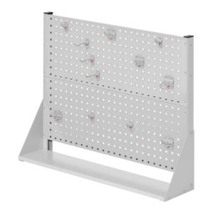 Kappes Stellwand RasterPlan Gr. 2 einseitig RAL 7035 Werkzeughaltersortiment 12-teilig