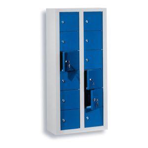 Kappes Wertfachschrank ErgoPlus 12 Fächer 1100 x 485 x 250 mm RAL 7035/5010 Kappes Wertfachschrank ErgoPlus 12 Fächer 1100 x 485 x 250 mm RAL 7035/5010