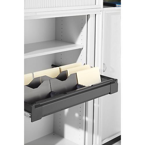 Karteikastenauszug, für Querrollladenschrank, für 1200 mm Breite