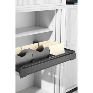 Karteikastenauszug, für Querrollladenschrank, für 1350 mm Breite Karteikastenauszug, für Querrollladenschrank, für 1350 mm Breite