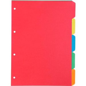 Kartonregister Schäfer Shop Select, 1er Pack, 4-fach Lochung, 160 g/qm Recyclingkarton, 5-teilig Kartonregister Schäfer Shop Select, 1er Pack, 4-fach Lochung, 160 g/qm Recyclingkarton, 5-teilig