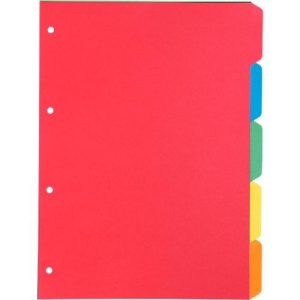 Kartonregister Schäfer Shop Select, 5er Pack, 4-fach Lochung, 160 g/qm Recyclingkarton, 5-teilig Kartonregister Schäfer Shop Select, 5er Pack, 4-fach Lochung, 160 g/qm Recyclingkarton, 5-teilig