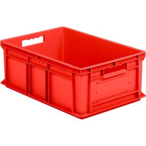 Kasten im EURO-Maß EF 6220, 43,5 l, rot Kasten im EURO-Maß EF 6220, 43,5 l, rot