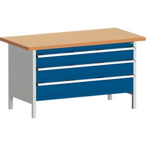 Kastenwerkbank cubio KW-1578-2.22, enzianblau Kastenwerkbank cubio KW-1578-2.22, enzianblau