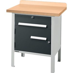 Kastenwerkbank Schäfer Shop Select PWi 75-0, mitteldichte Faserplatte (MDF), bis 750 kg, B 750 x T 680 x H 838 mm Kastenwerkbank Schäfer Shop Select PWi 75-0, mitteldichte Faserplatte (MDF), bis 750 kg, B 750 x T 680 x H 838 mm