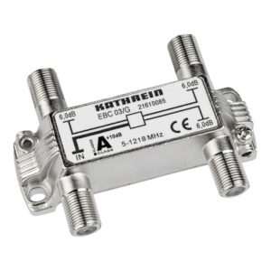 Kathrein Verteiler 3f. 5-1218 MHz 6dB EBC 03/G Kathrein Verteiler 3f. 5-1218 MHz 6dB EBC 03/G