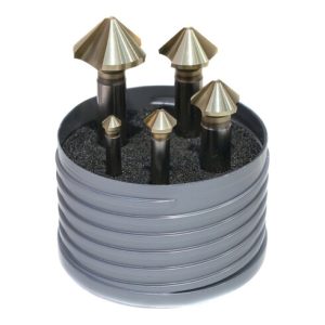 Kegelsenkersatz DIN 335C 90Grad EUC 6,3-25mm HSS spezial 5-tlg.Ku.-Box BECK Kegelsenkersatz DIN 335C 90Grad EUC 6,3-25mm HSS spezial 5-tlg.Ku.-Box BECK