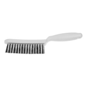 Kehlnahtbürste L.290mm 0,35mm VA-Stahldraht gewellt 3-reihig LESSMANN Kehlnahtbürste L.290mm 0,35mm VA-Stahldraht gewellt 3-reihig LESSMANN