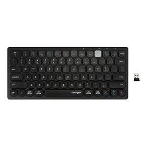 Kensington Multi-Device Dual Wireless Compact Keyboard – Tastatur – kabellos – 2.4 GHz, Bluetooth 3.0, Bluetooth 5.0 – Deutsch – Schwarz Kensington Multi-Device Dual Wireless Compact Keyboard – Tastatur – kabellos – 2.4 GHz, Bluetooth 3.0, Bluetooth 5.0 – Deutsch – Schwarz