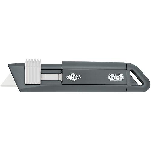 Keramik Sicherheitsmesser Wedo® CERA-Safeline® Safety Cutter COMPACT, automat. Klingenrückzug, für Rechts-/Linkshänder