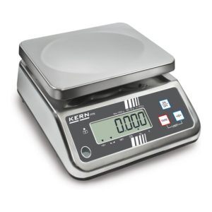 Kern Tischwaage FFN 15K2IPN+C kalibriert, Wägebereich 15 kg, Ablesbarkeit 2 g Kern Tischwaage FFN 15K2IPN+C kalibriert, Wägebereich 15 kg, Ablesbarkeit 2 g