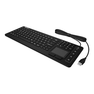 KeySonic KSK-6231INEL – Tastatur – mit Touchpad – hinterleuchtet – USB – Französisch KeySonic KSK-6231INEL – Tastatur – mit Touchpad – hinterleuchtet – USB – Französisch