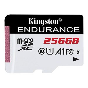 Kingston High Endurance – Flash-Speicherkarte – 256 GB – A1 / UHS-I U1 / Class10 – microSDXC UHS-I U1 Kingston High Endurance – Flash-Speicherkarte – 256 GB – A1 / UHS-I U1 / Class10 – microSDXC UHS-I U1