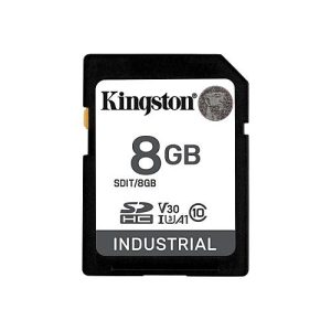 Kingston Industrial – Flash-Speicherkarte – 8 GB – A1 / Video Class V30 / UHS-I U3 / Class10 – microSDHC UHS-I Kingston Industrial – Flash-Speicherkarte – 8 GB – A1 / Video Class V30 / UHS-I U3 / Class10 – microSDHC UHS-I