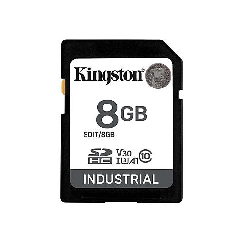 Kingston Industrial - Flash-Speicherkarte - 8 GB - A1 / Video Class V30 / UHS-I U3 / Class10 - microSDHC UHS-I