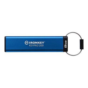 Kingston IronKey Keypad 200 – USB-Flash-Laufwerk – verschlüsselt – 8 GB – USB 3.2 Gen 1 Kingston IronKey Keypad 200 – USB-Flash-Laufwerk – verschlüsselt – 8 GB – USB 3.2 Gen 1