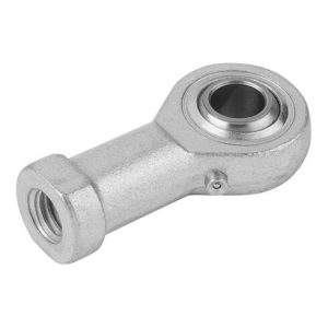 KIPP Gelenkkopf DIN ISO 12240-4 mit Kugellagerung, M08 Rechtsgewinde, D=8, Stahl verzinkt
