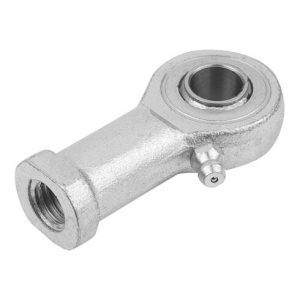 KIPP Gelenkkopf DIN ISO 12240-4 mit Kugellagerung, M12 Rechtsgewinde, D=12, Stahl verzinkt