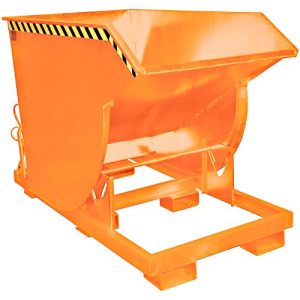 Kippbehälter BKM 150, lackiert orange Kippbehälter BKM 150, lackiert orange