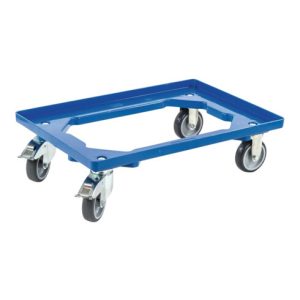 Kistenroller Trgf.250kg Gummi-Bereifung L605xB405mm Ku.blau ALLIT Kistenroller Trgf.250kg Gummi-Bereifung L605xB405mm Ku.blau ALLIT