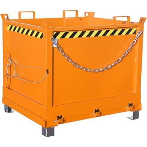 Klappbodenbehälter FB 1000, orange Klappbodenbehälter FB 1000, orange