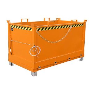 Klappbodenbehälter FB 1500, orange Klappbodenbehälter FB 1500, orange