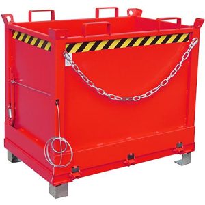 Klappbodenbehälter FB 750, rot Klappbodenbehälter FB 750, rot