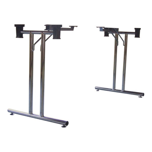 Klapptisch-Gestell CR pol.H.710-715mm Befestigungsschrauben BMB