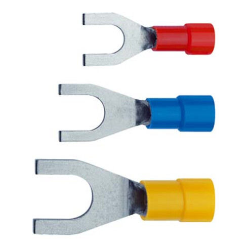 Klauke Quetschkabelschuh 0, 5-1qmm isoliert 620C/3