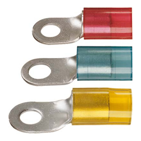 Klauke Quetschkabelschuh 16qmm isoliert 653/8