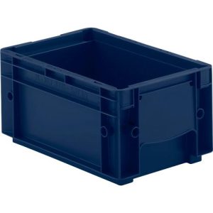 Kleinladungsträger R-KLT 3215, Polypropylen, B 300 x T 200 mm, bis 20 kg, dunkelblau Kleinladungsträger R-KLT 3215, Polypropylen, B 300 x T 200 mm, bis 20 kg, dunkelblau