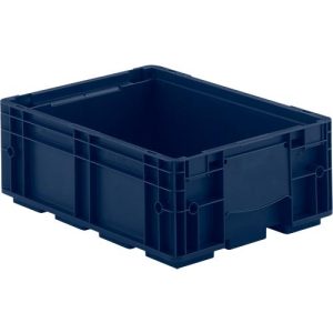 Kleinladungsträger R-KLT 4315, Polypropylen, B 400 x T 300 mm, bis 20 kg, dunkelblau Kleinladungsträger R-KLT 4315, Polypropylen, B 400 x T 300 mm, bis 20 kg, dunkelblau