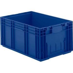 Kleinladungsträger RL-KLT 6280, Polypropylen, B 600 x T 400 mm, bis 20 kg, blau Kleinladungsträger RL-KLT 6280, Polypropylen, B 600 x T 400 mm, bis 20 kg, blau