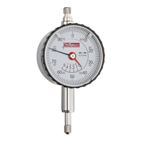 Kleinmessuhr KMU 4/5 TK-100 1mm Abl.0,01mm KÄFER