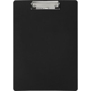 Klemmbrett Maul, A4, Klemmweite 8 mm, Klemme an kurzer Seite, bruchsicher, Polypropylen, schwarz Klemmbrett Maul, A4, Klemmweite 8 mm, Klemme an kurzer Seite, bruchsicher, Polypropylen, schwarz