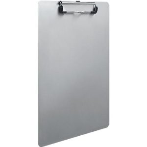 Klemmbrett MAUL, DIN A4, mit Magnetband und Bügelklemme, 319 x 230 x 14 mm, Aluminium, silber Klemmbrett MAUL, DIN A4, mit Magnetband und Bügelklemme, 319 x 230 x 14 mm, Aluminium, silber