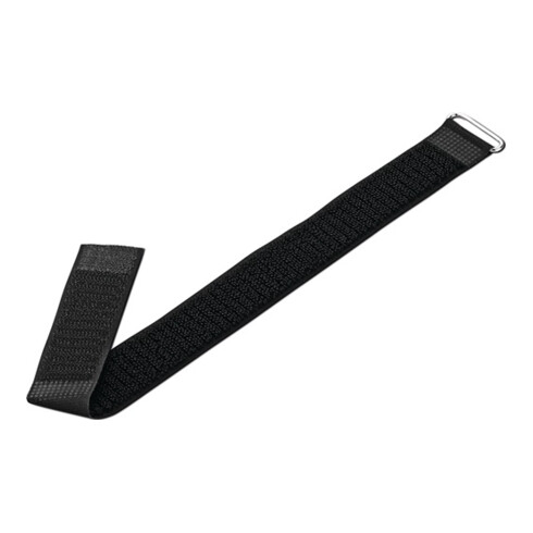 Klettbinder L.300mm B.25mm PA schwarz 20St./Btl.