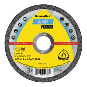 Klingspor A 60 EX Trennscheiben, 125 x 1 x 22,23 mm gerade
