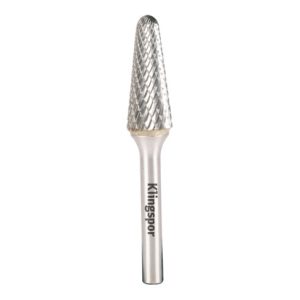Klingspor HF 100 L Hartmetallfräser, 9,6 x 30 x 6 mm grobe Einfachverzahnung Klingspor HF 100 L Hartmetallfräser, 9,6 x 30 x 6 mm grobe Einfachverzahnung