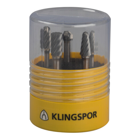 Klingspor HF100INOX Fräser / Set, 9,6 x 6 mm Spezialverzahnung Inox