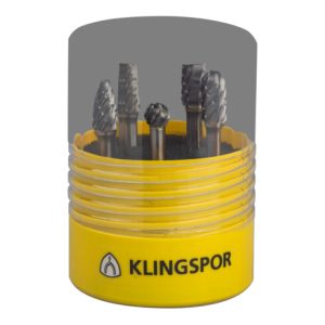 Klingspor HF10STEEL Fräser / Set, 9,6 x 6 mm Spezialverzahnung Stahl Klingspor HF10STEEL Fräser / Set, 9,6 x 6 mm Spezialverzahnung Stahl